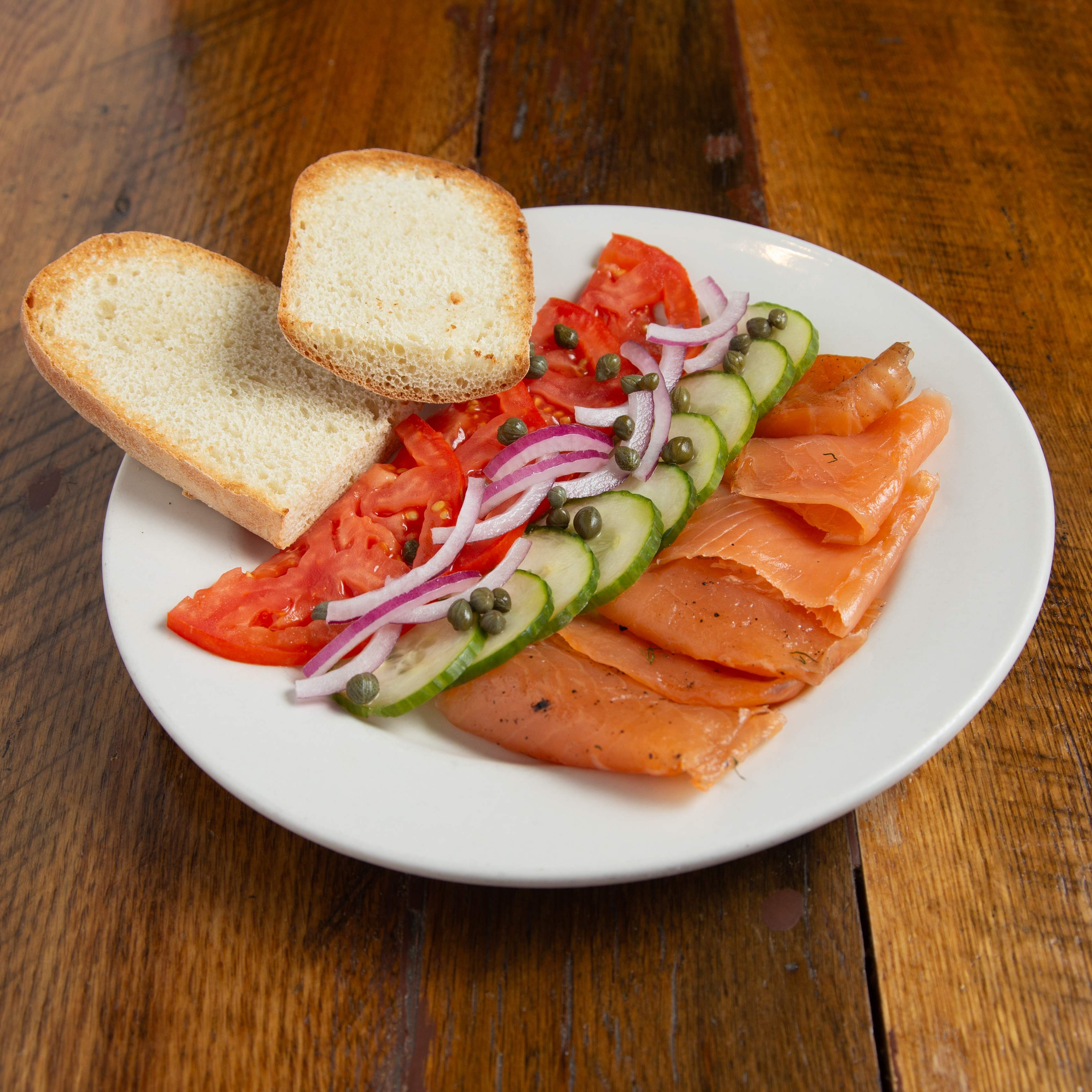 Smoked Salmon Plate